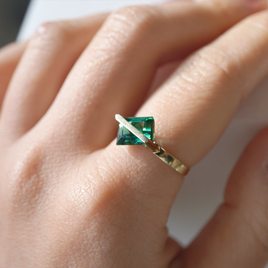 BAND RING TOURMALINE#3787