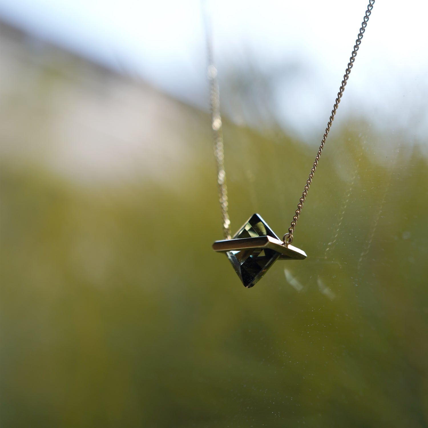BAND NECKLACE TOURMALINE #3818