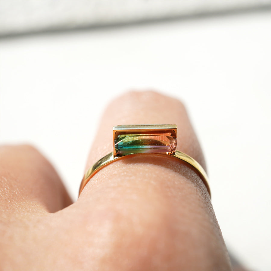 BAND RING TOURMALINE #3149