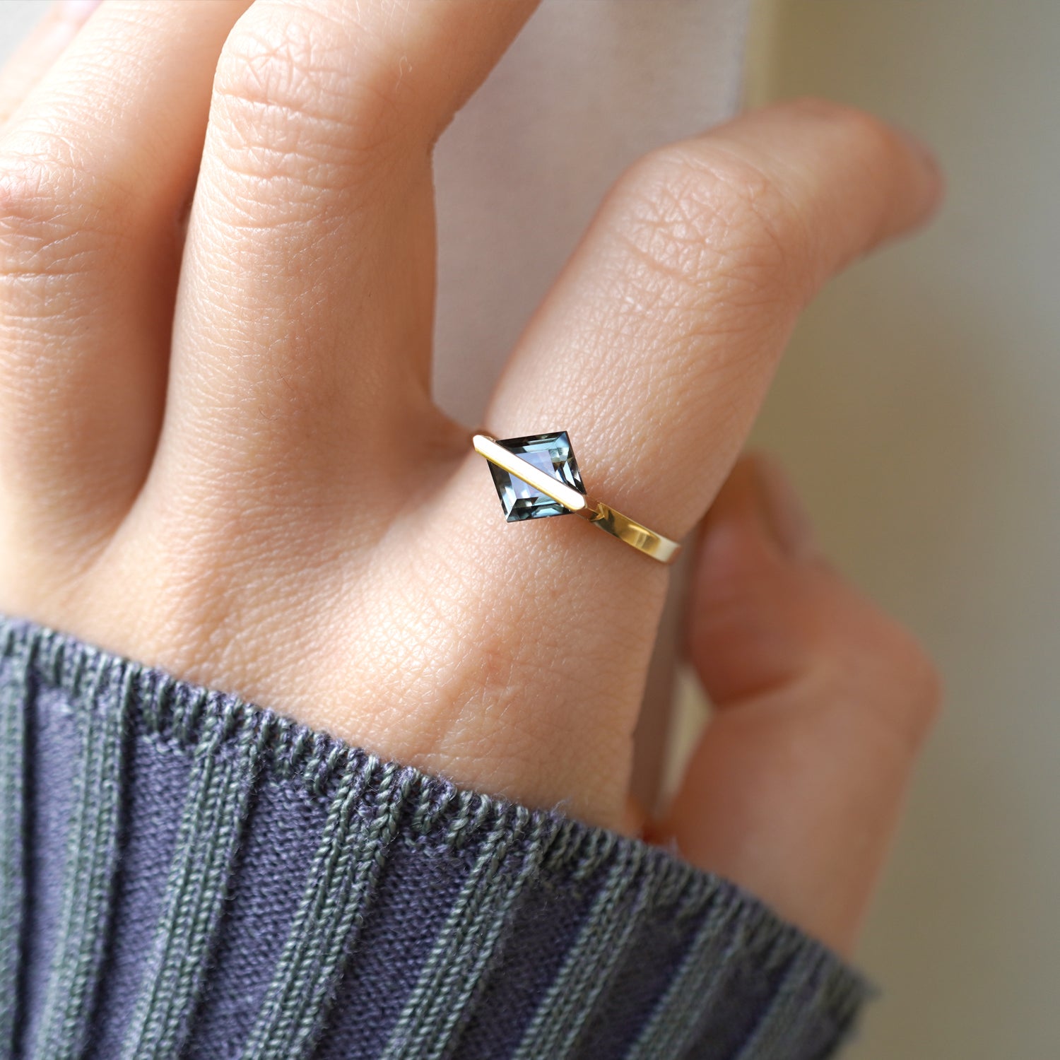 BAND RING TOURMALINE#3801