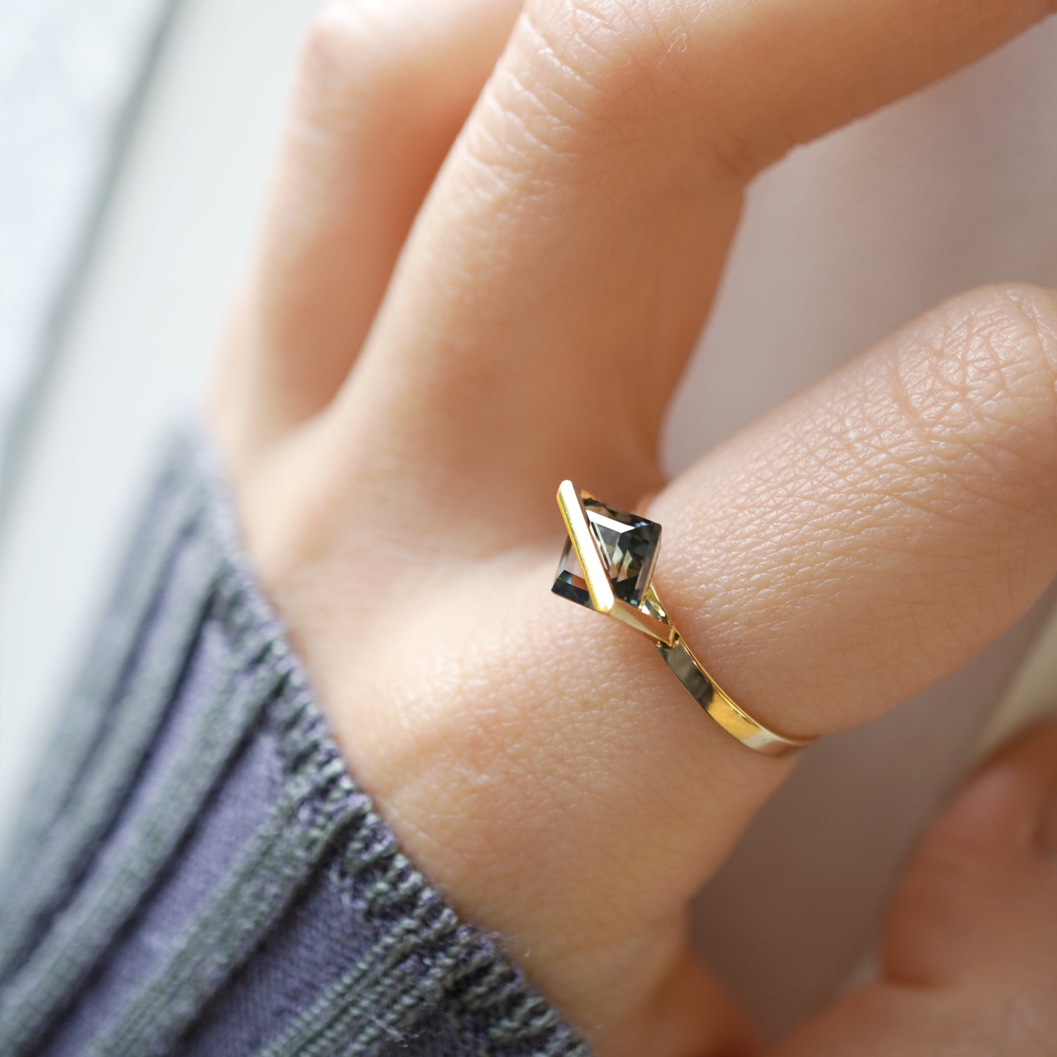 BAND RING TOURMALINE#3801