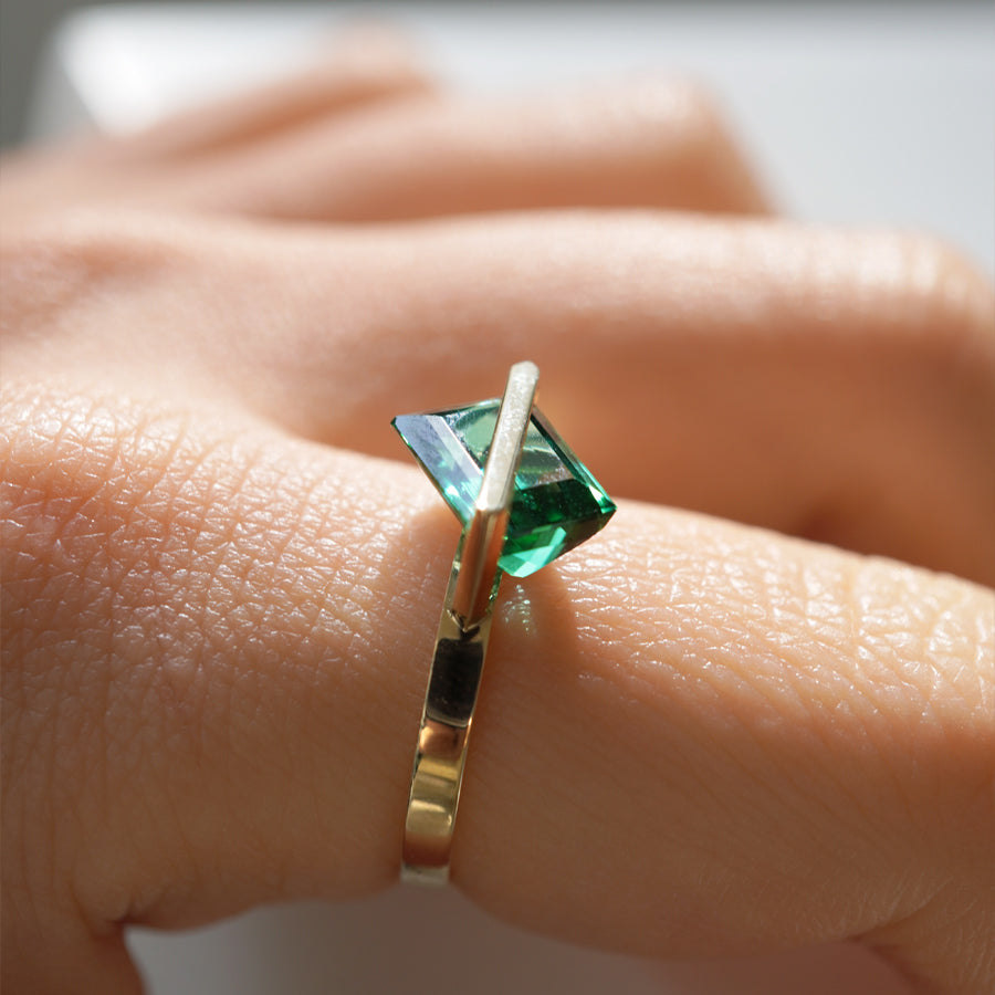 BAND RING TOURMALINE#3787