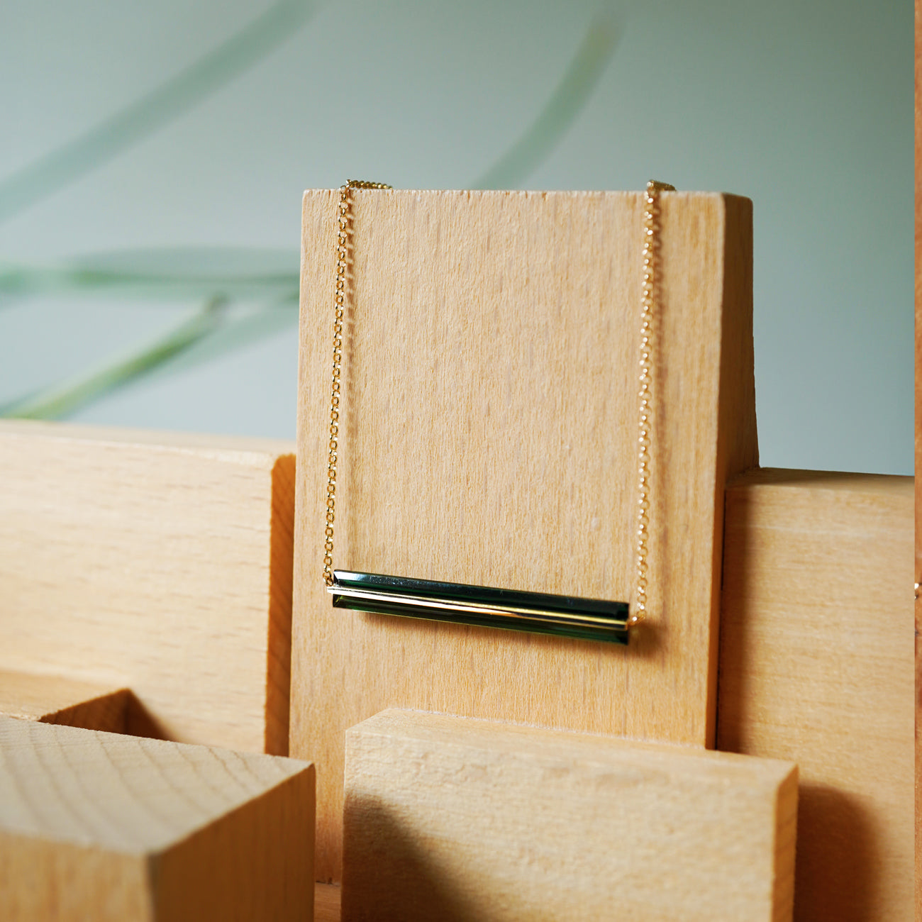 BAND NECKLACE TOURMALINE #4046