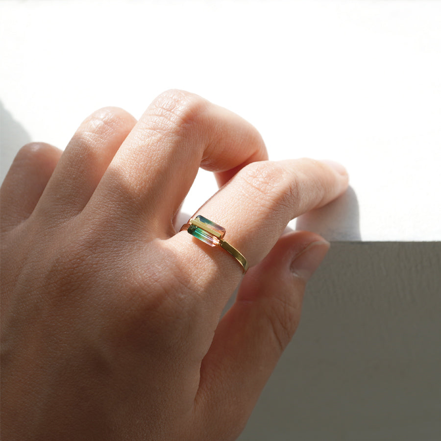 BAND RING TOURMALINE #3149