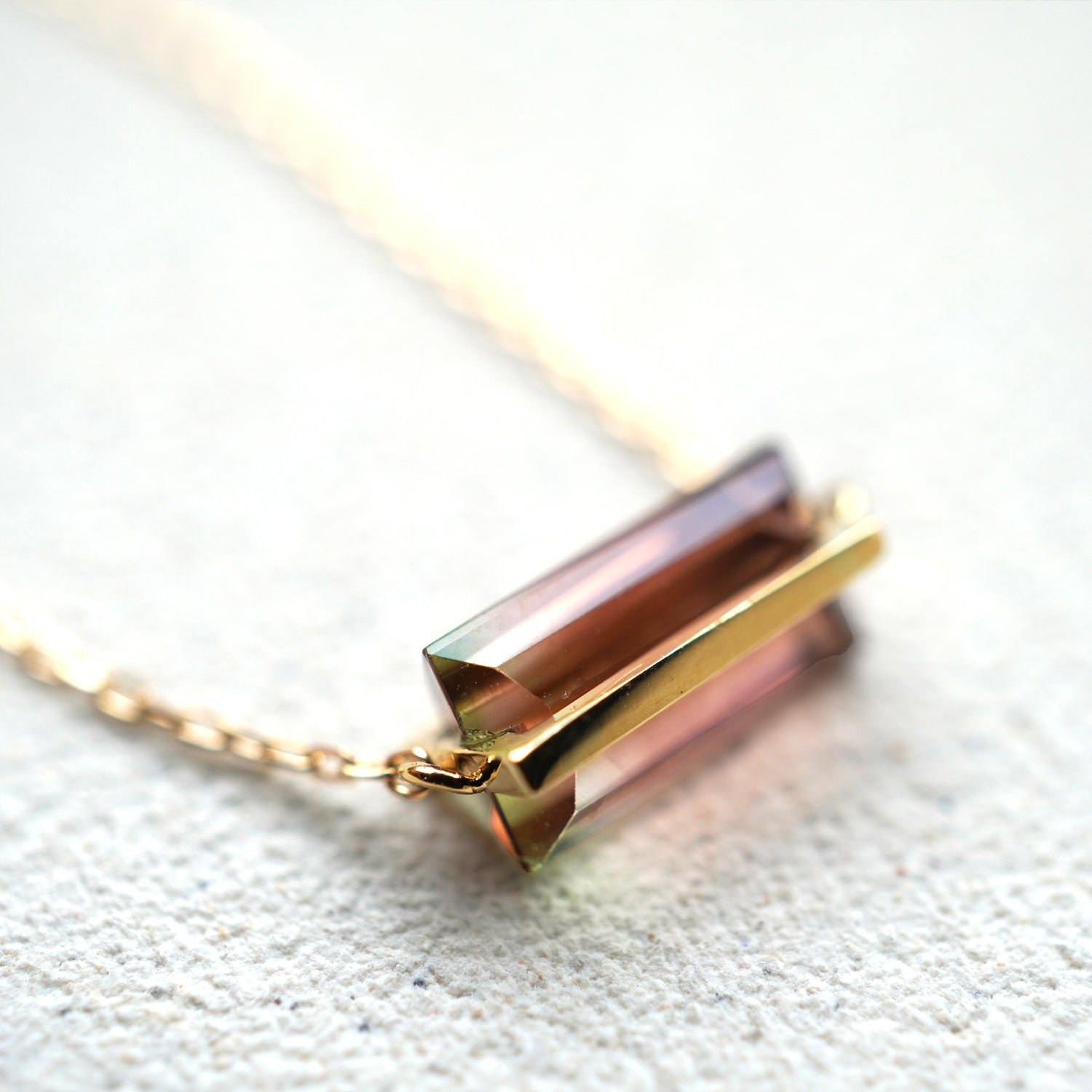 BAND NECKLACE TOURMALINE #3353