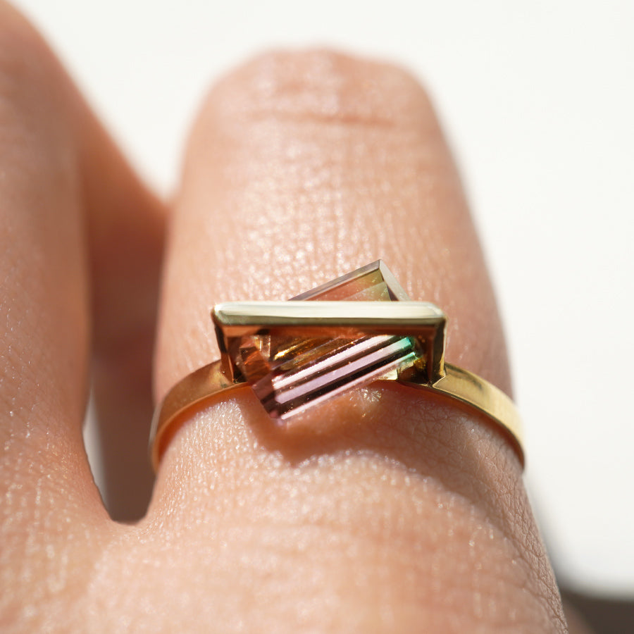 BAND RING TOURMALINE #3169