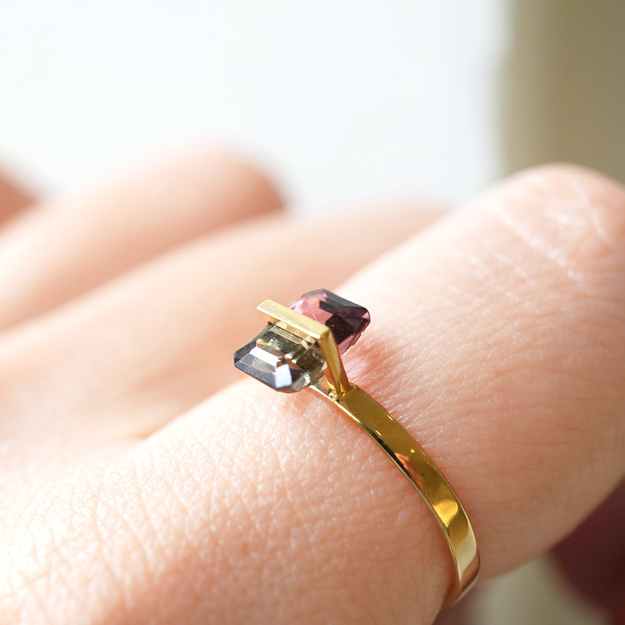 BAND RING TOURMALINE #2925