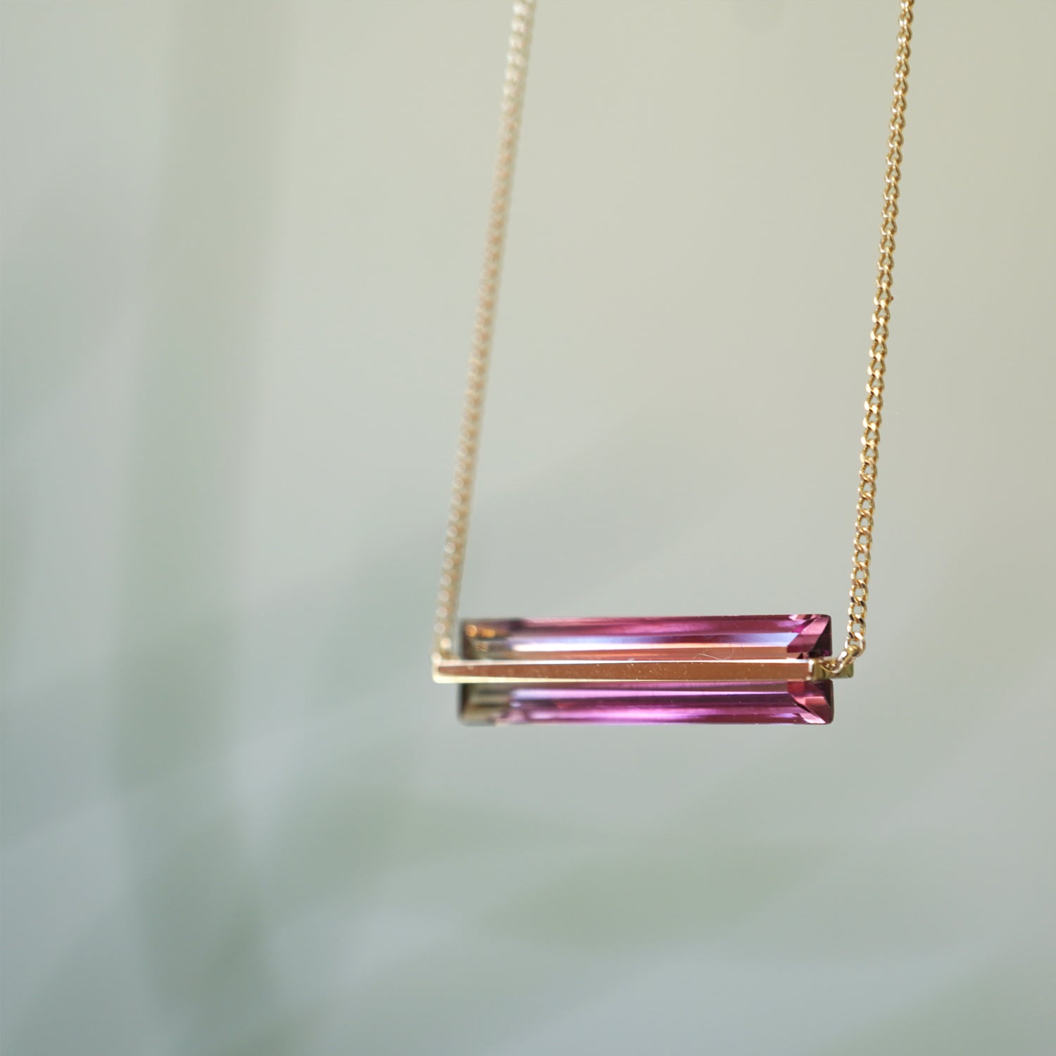 BAND NECKLACE TOURMALINE #3826