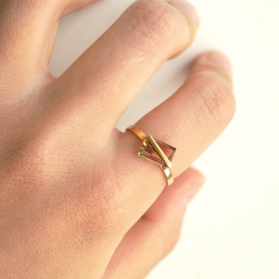 BAND RING TOURMALINE #3169