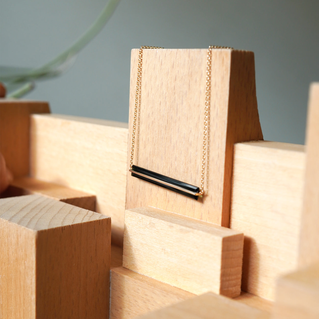 BAND NECKLACE TOURMALINE #4046