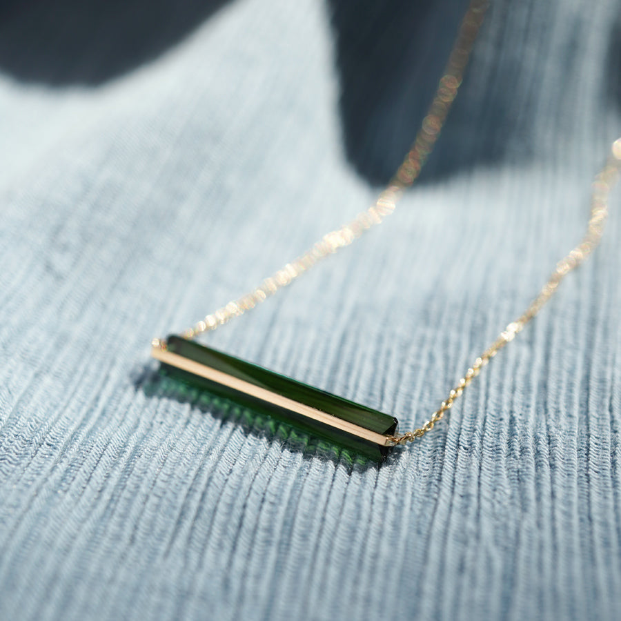 BAND NECKLACE TOURMALINE #3796