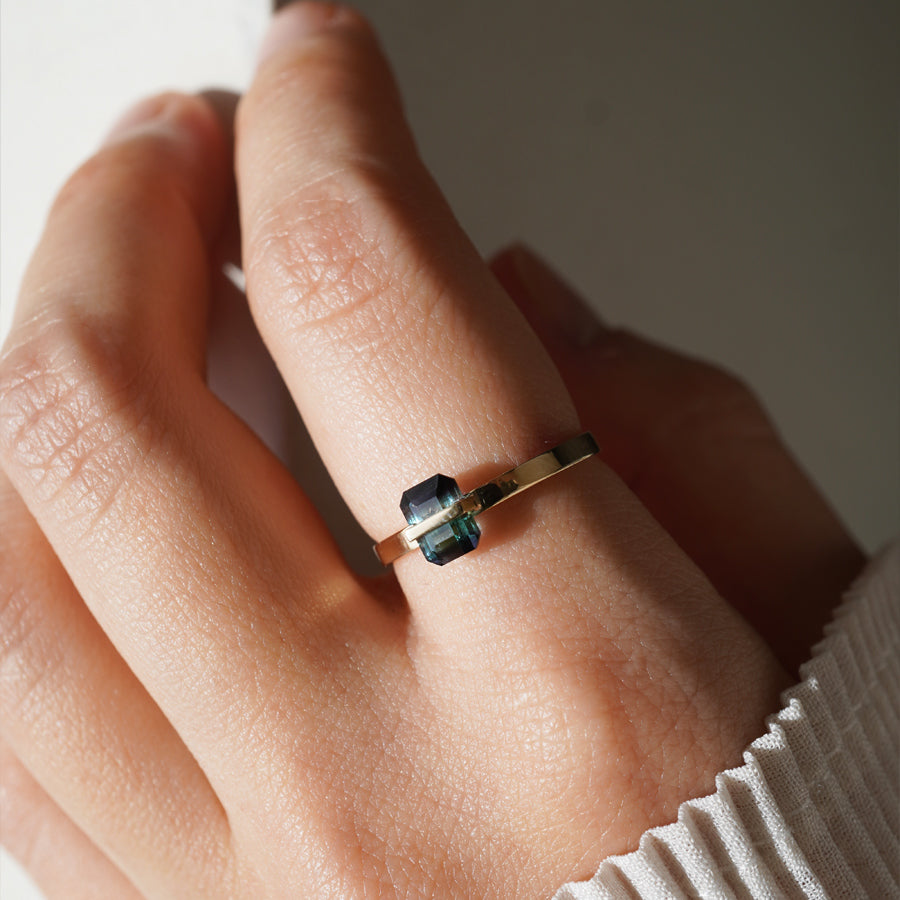 BAND RING TOURMALINE#4187