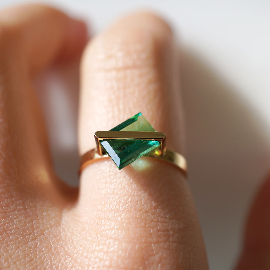 BAND RING TOURMALINE#3787