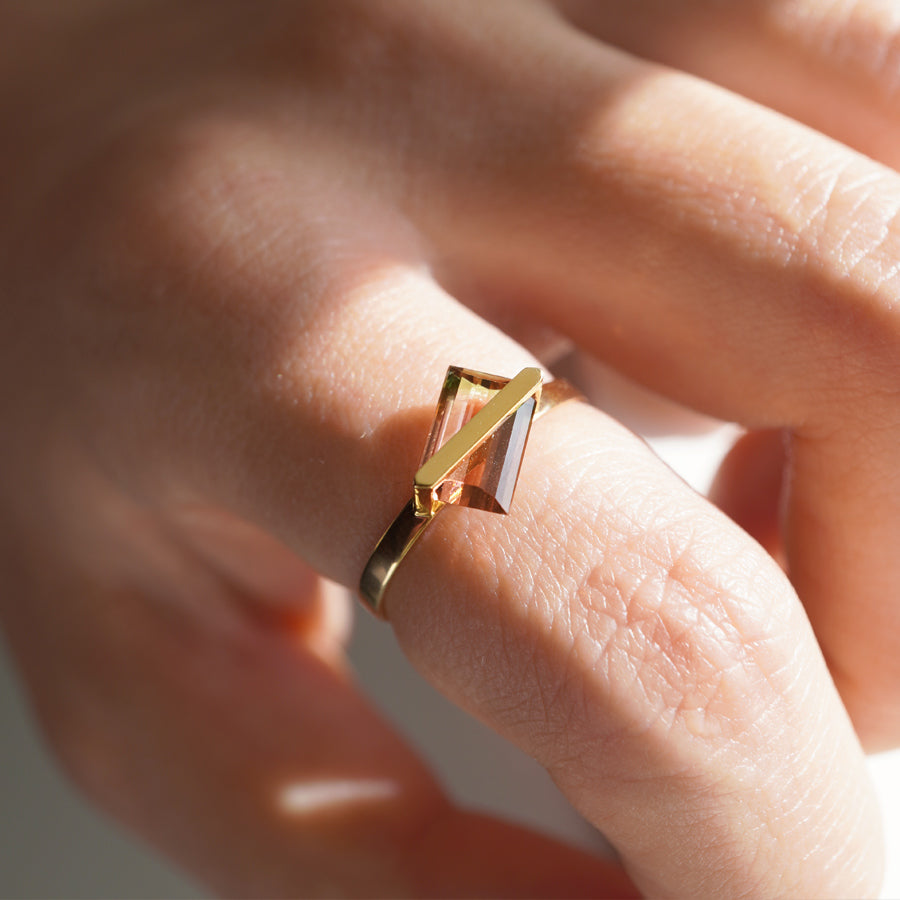 BAND RING TOURMALINE #3169