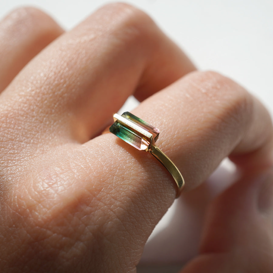 BAND RING TOURMALINE #3149