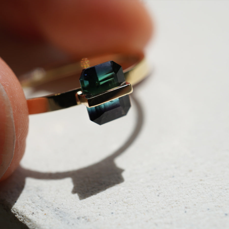 BAND RING TOURMALINE#4187