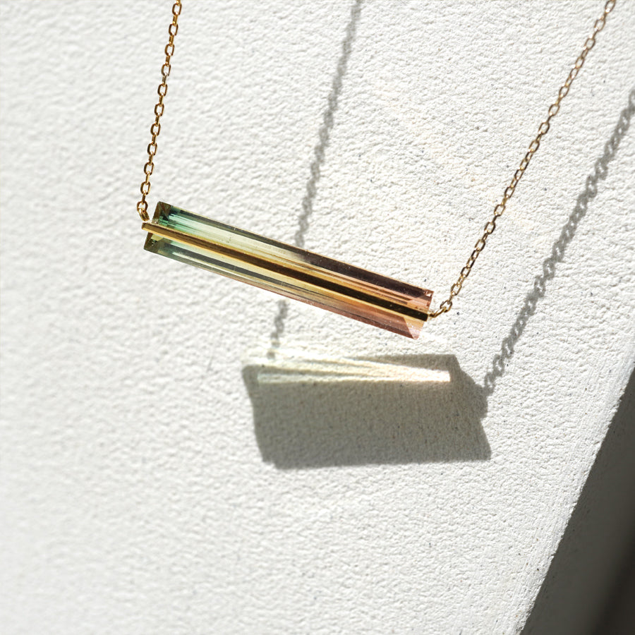 BAND NECKLACE TOURMALINE #2916