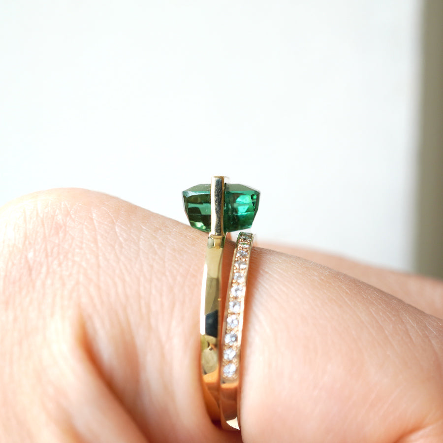 BAND RING TOURMALINE #2929