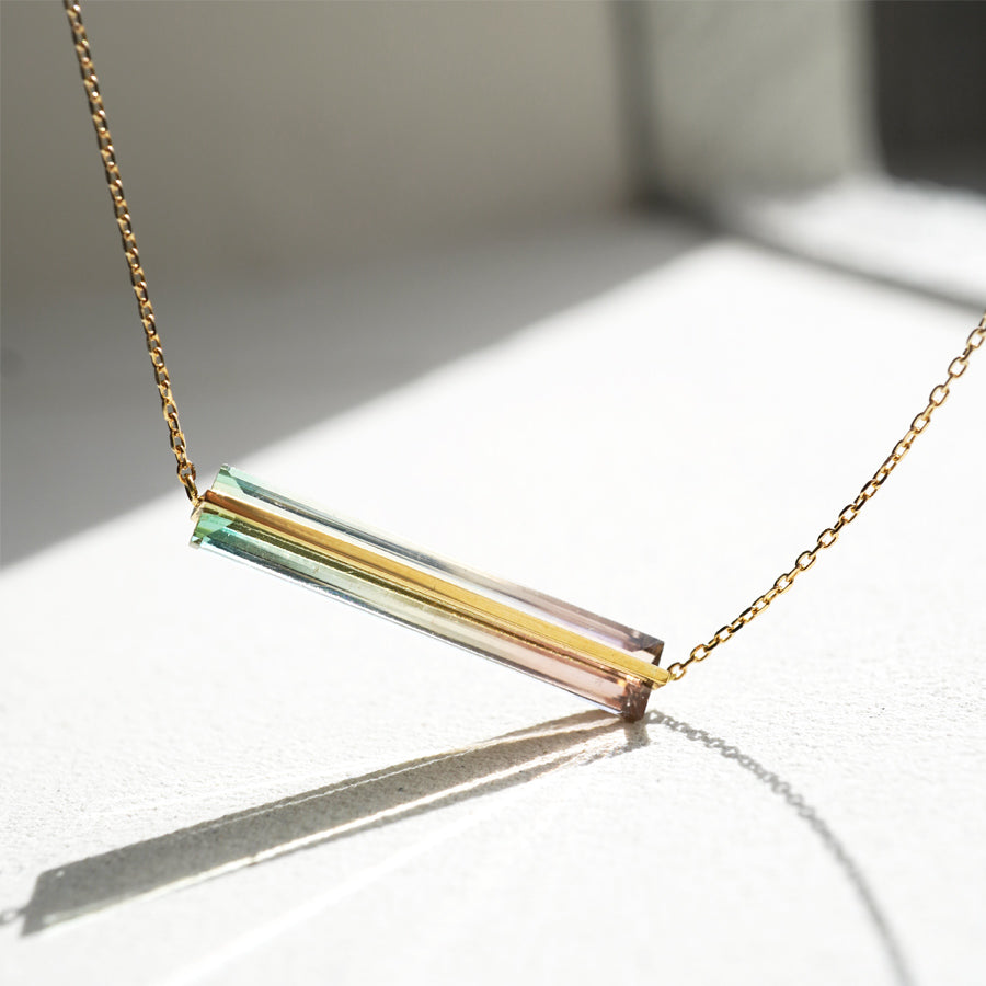 BAND NECKLACE TOURMALINE #2916