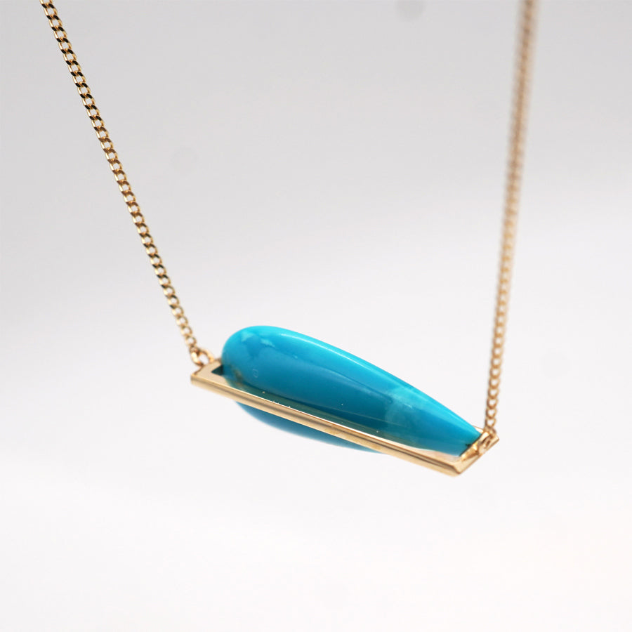 BAND NECKLACE TURQUOISE #4235