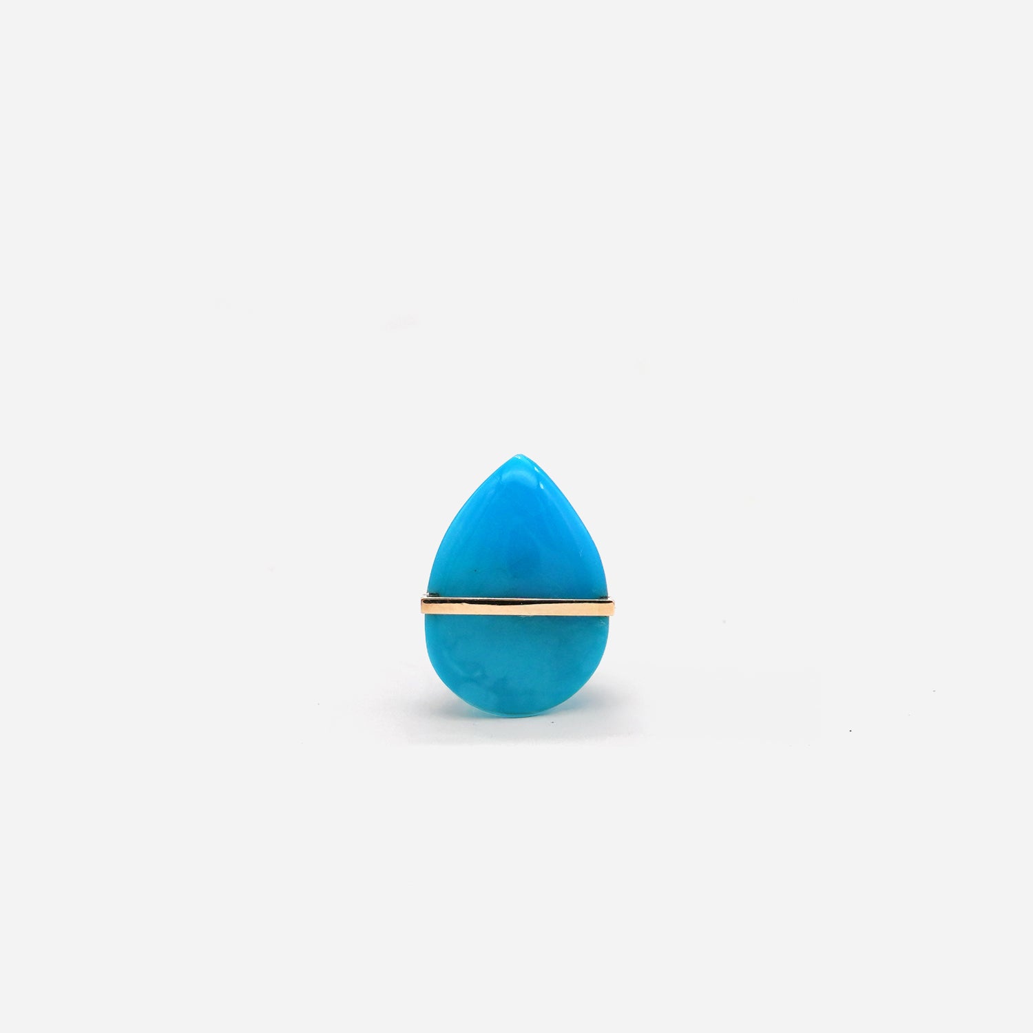 BAND EARRING TURQUOISE #3913