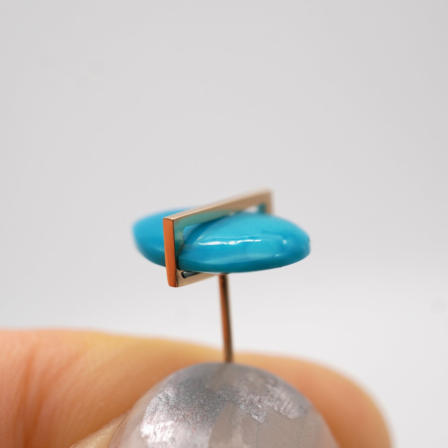BAND EARRING TURQUOISE #3913