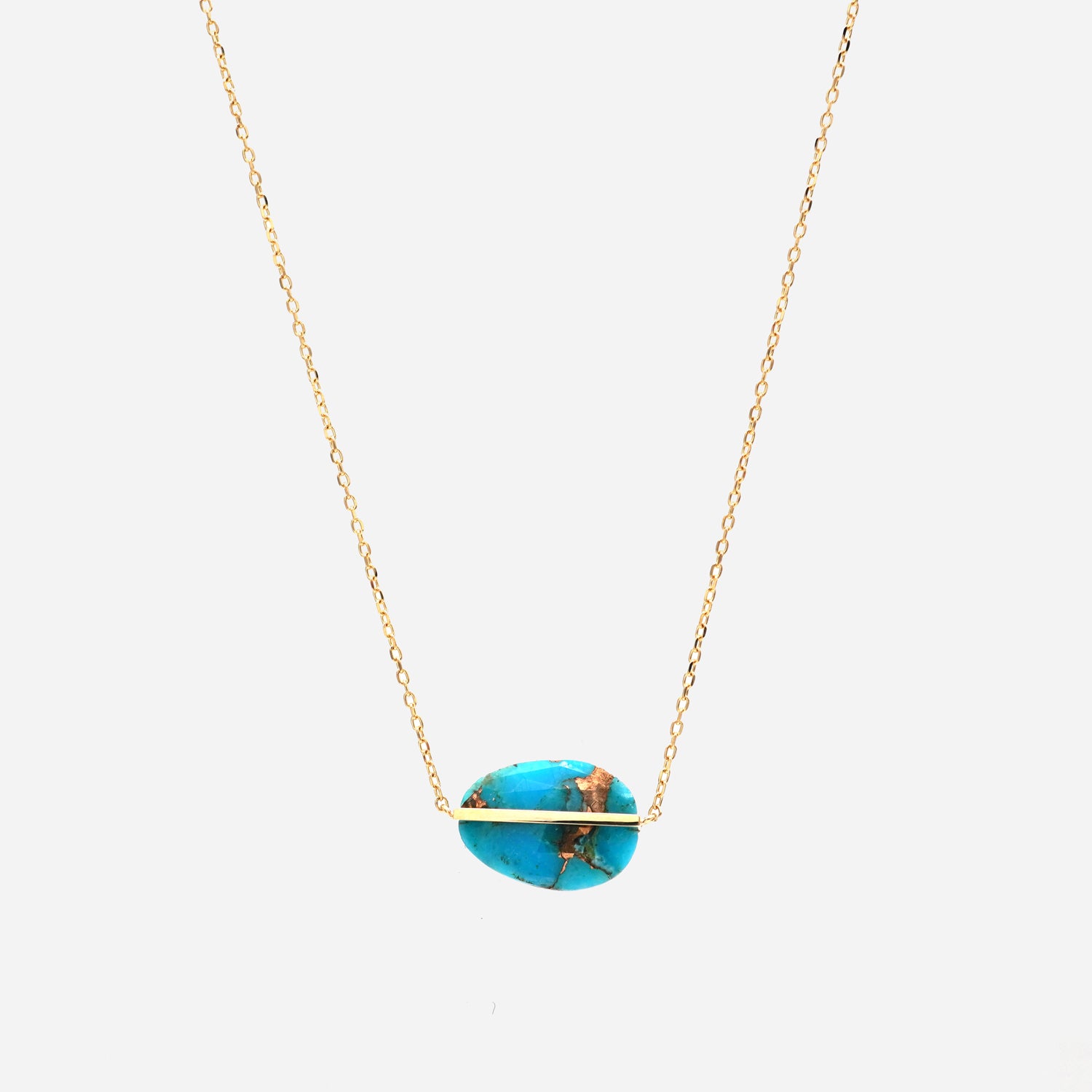 BAND NECKLACE TURQUISE #3530