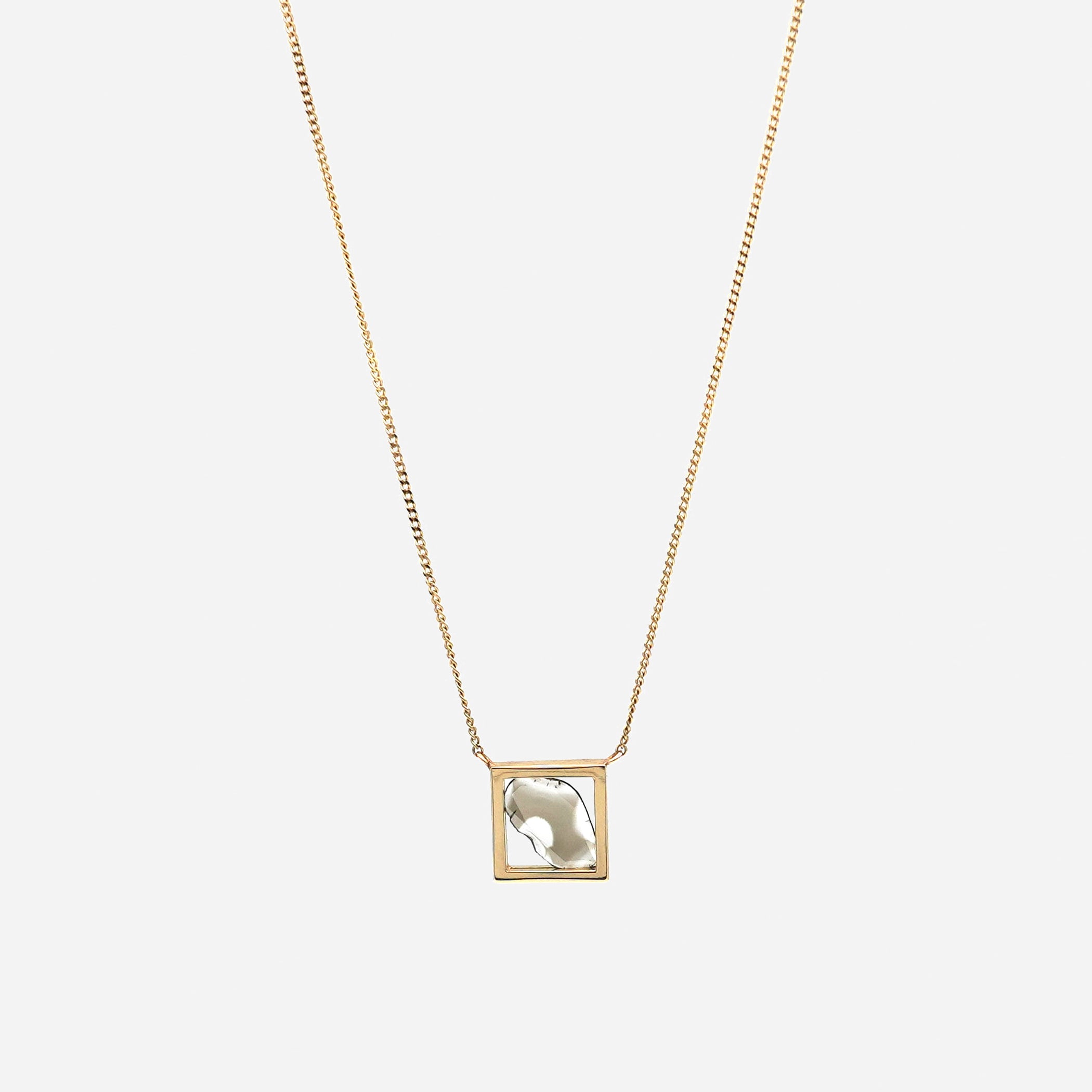 FRAME DIAMOND NECKLACE #1632
