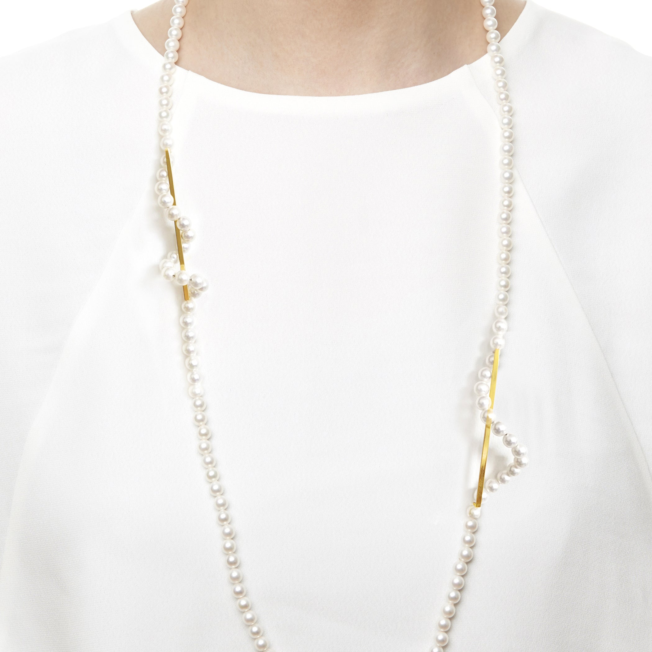 ATTACHMENT NECKLACE WITH PARTS BAR