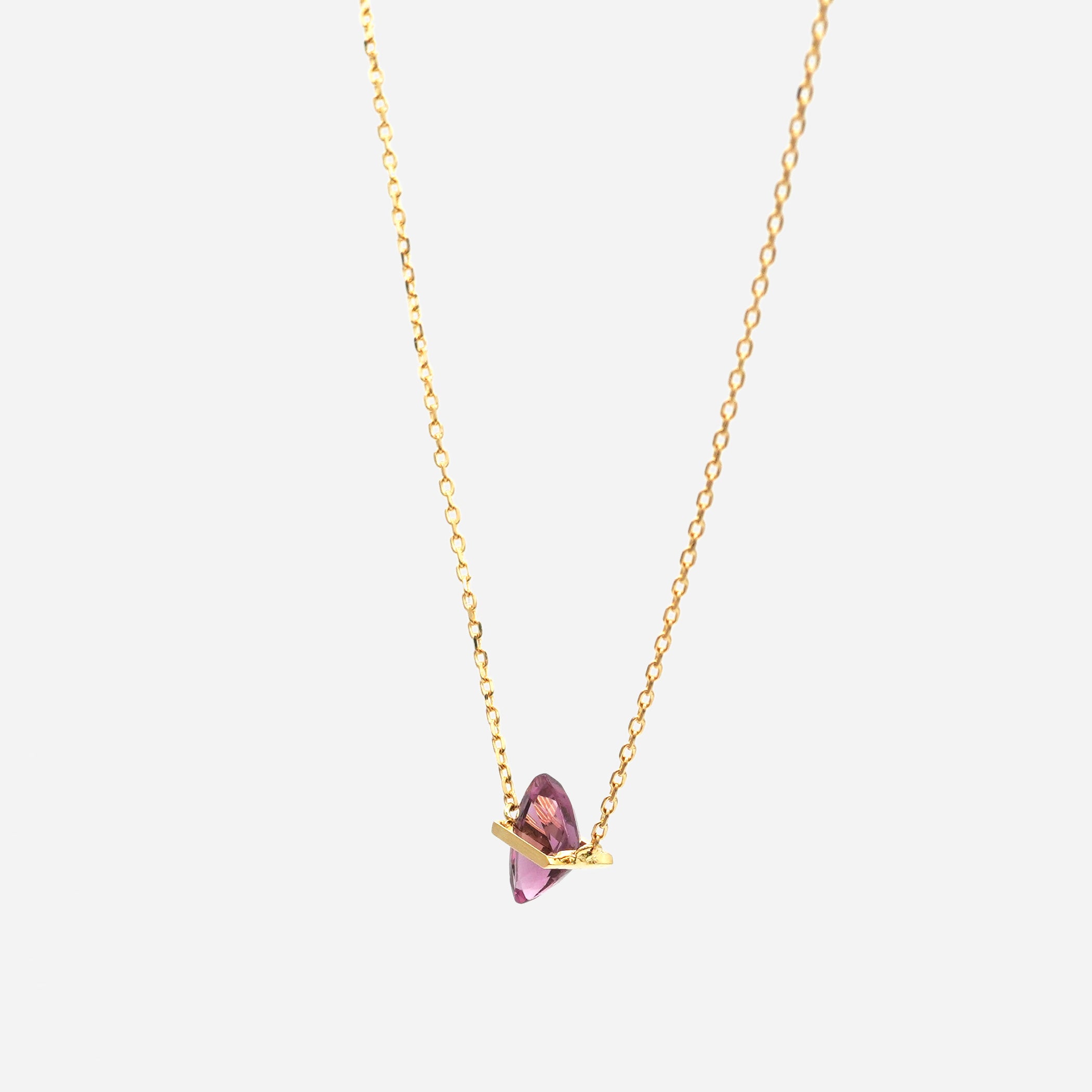 BAND NECKLACE SPINEL #2204