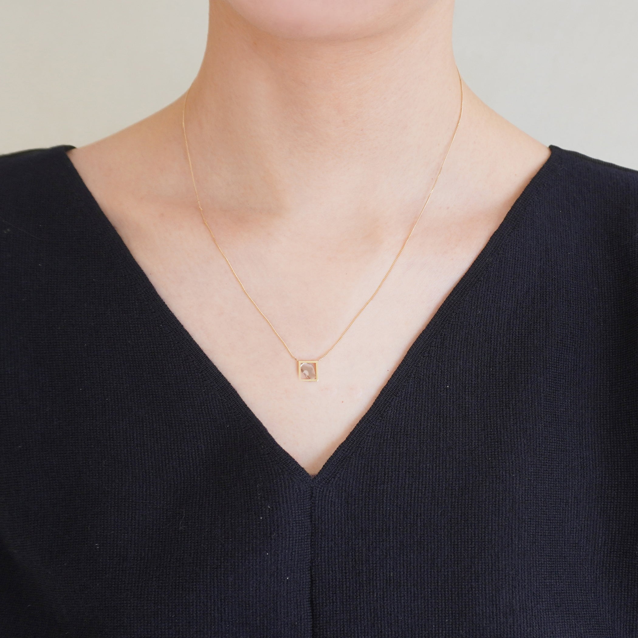FRAME DIAMOND NECKLACE #1632