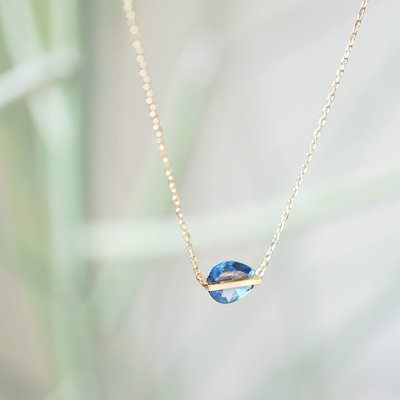 BAND NECKLACE SAPPHIRE #2432