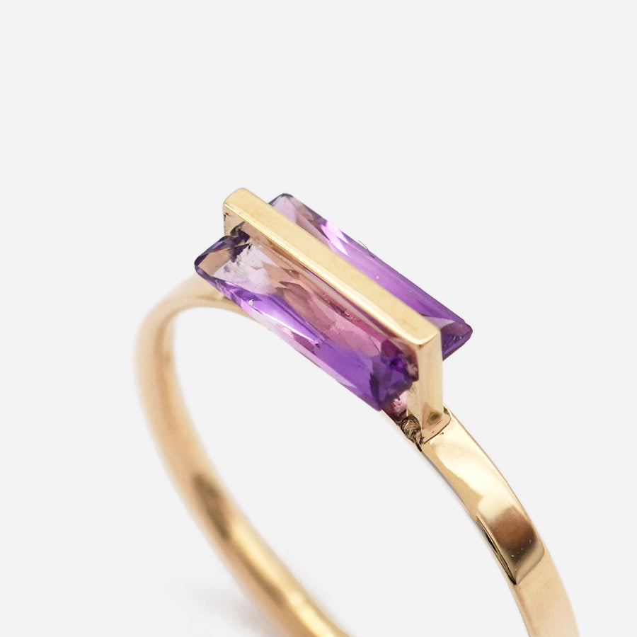 BAND RING AMETHYST #2503