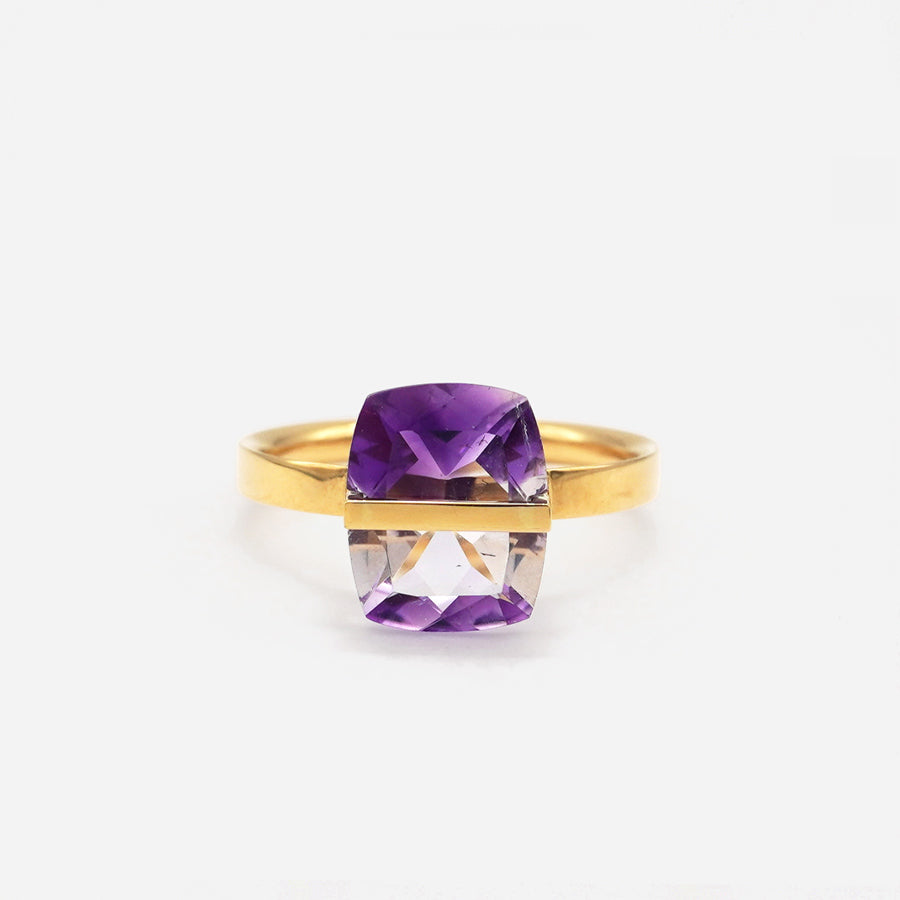 BAND RING AMETHYST  #2893