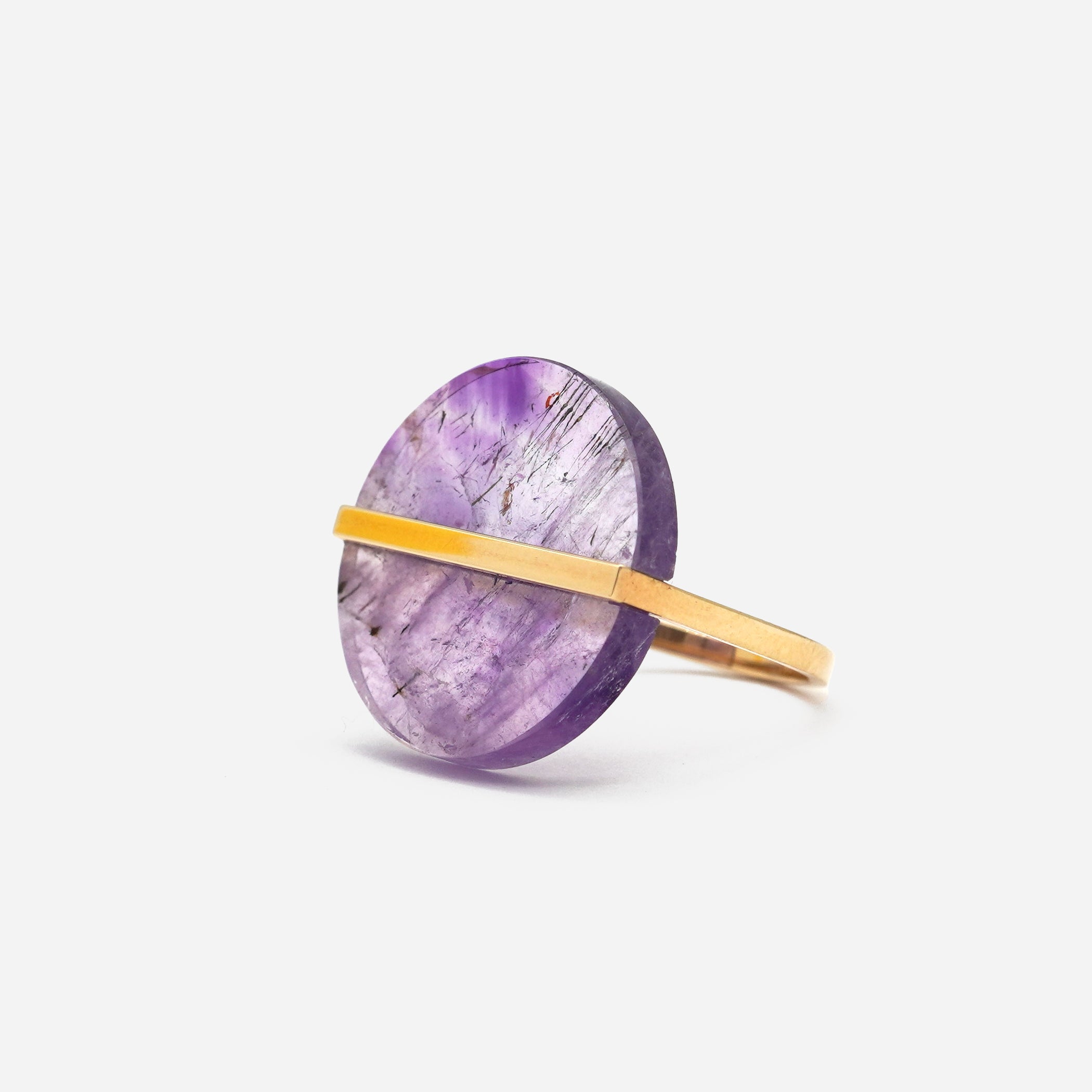 SLICE RING AMETHYST #1871