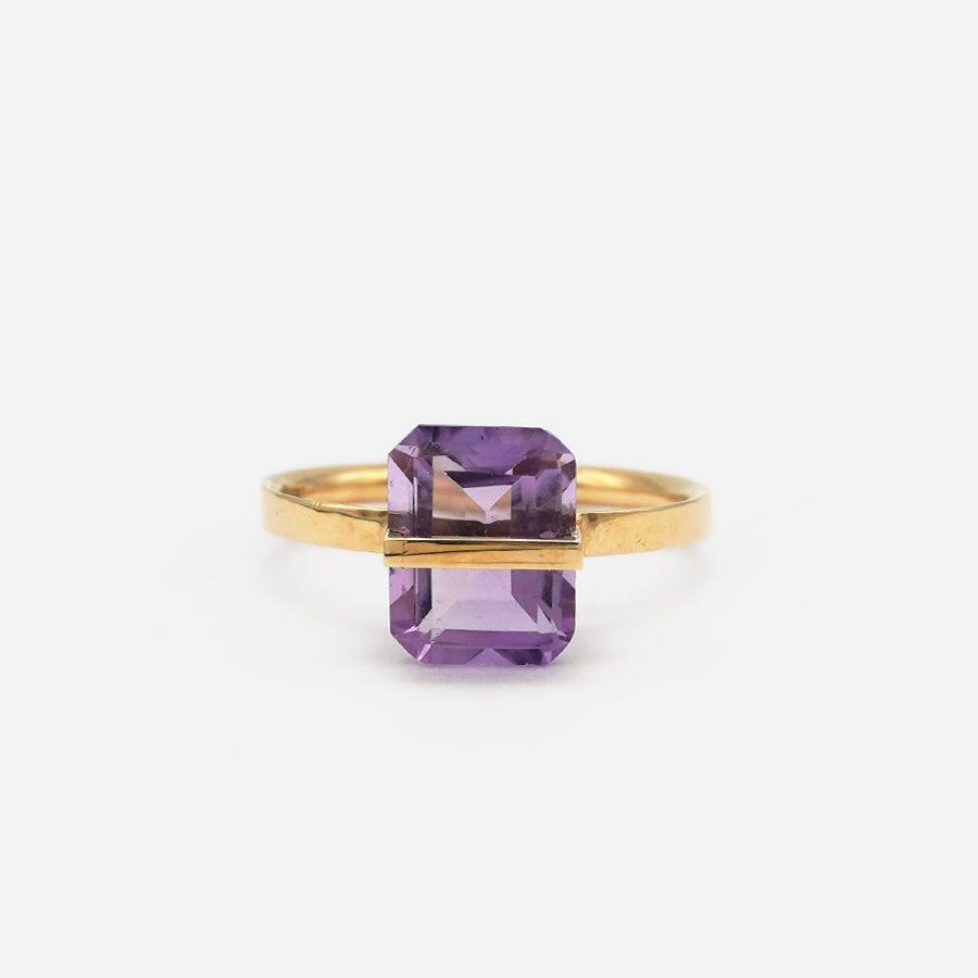 BAND RING AMETHYST  #2231