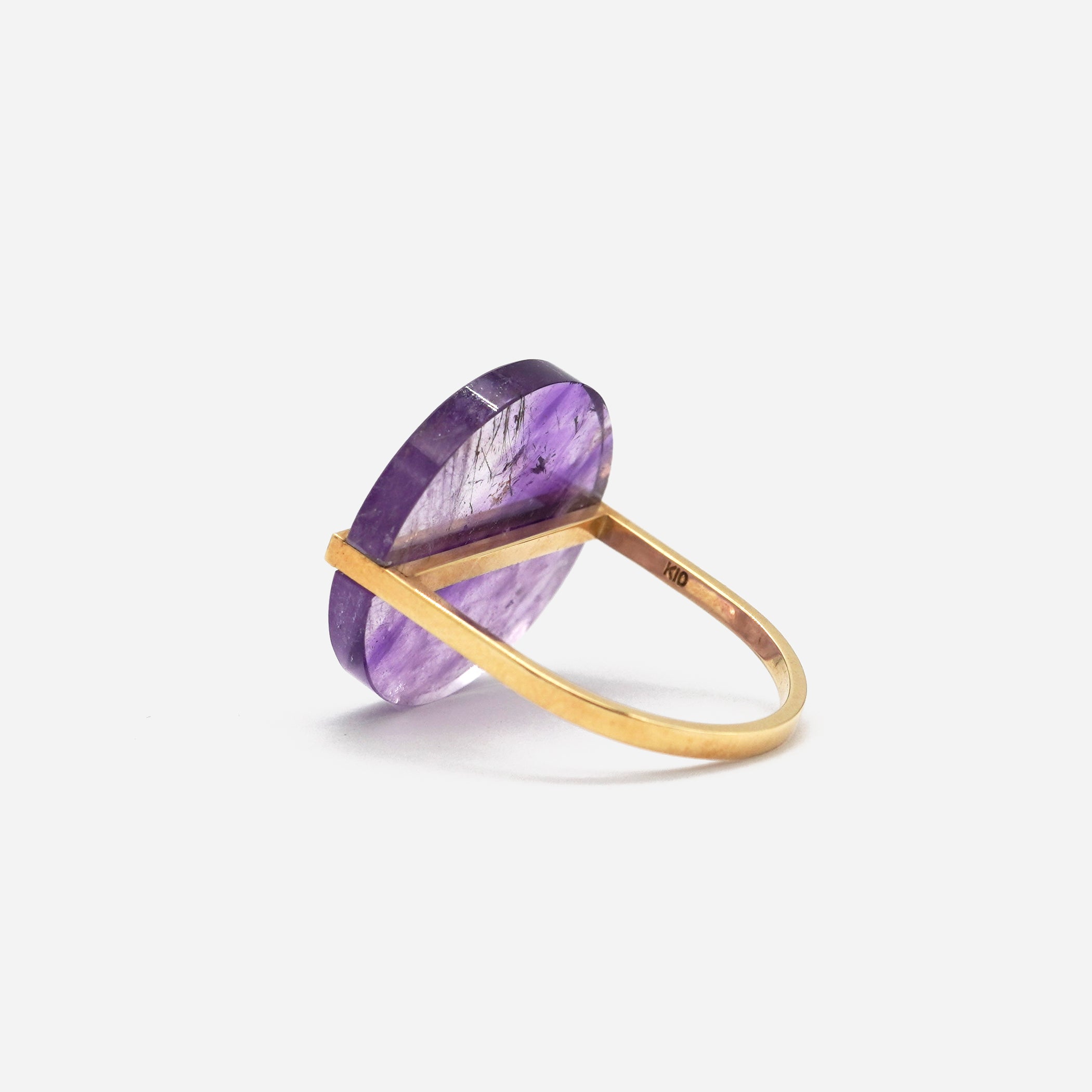 SLICE RING AMETHYST #1871