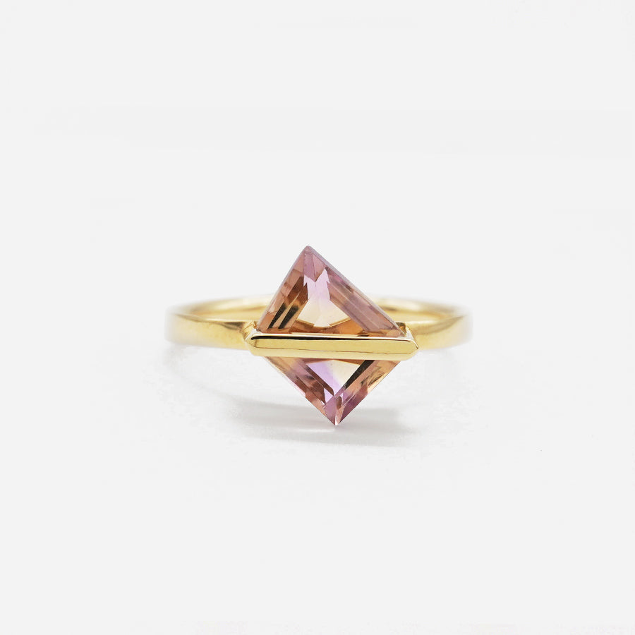 BAND RING AMETRINE #2937