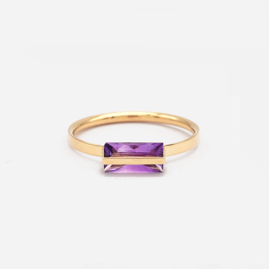BAND RING AMETHYST #2503
