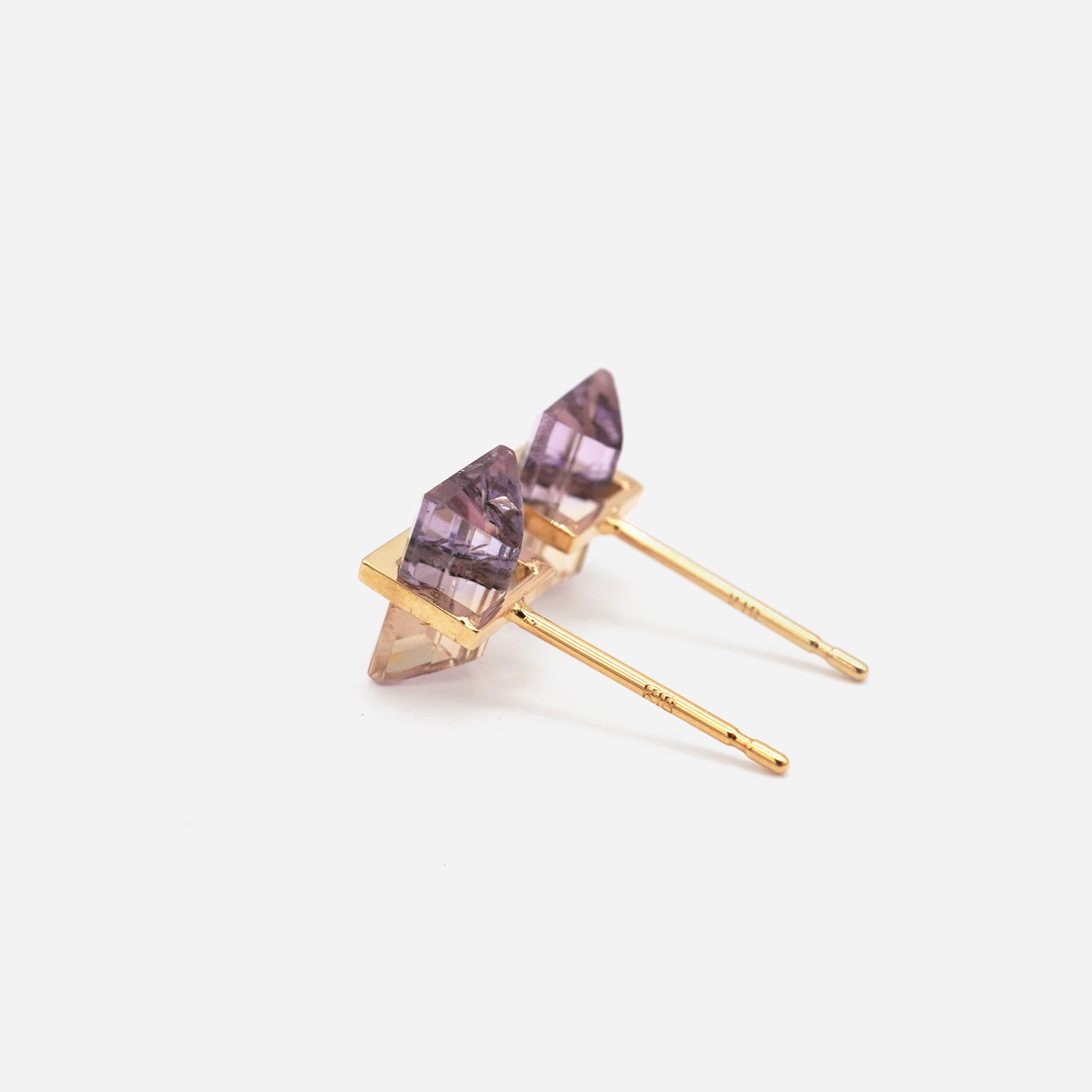 BAND EARRINGS AMETRINE #2949
