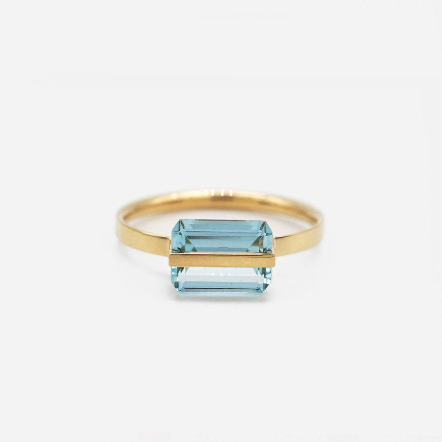 BAND RING AQUAMARINE #2412