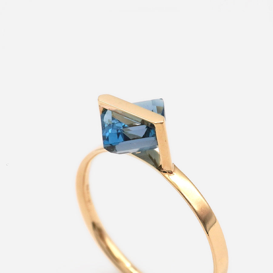 BAND RING BLUETOPAZ #2528