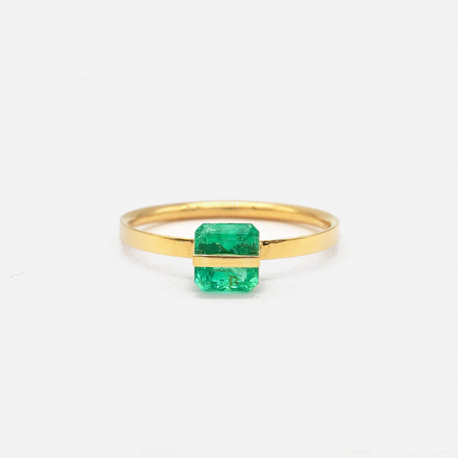 BAND RING EMERALD #2854