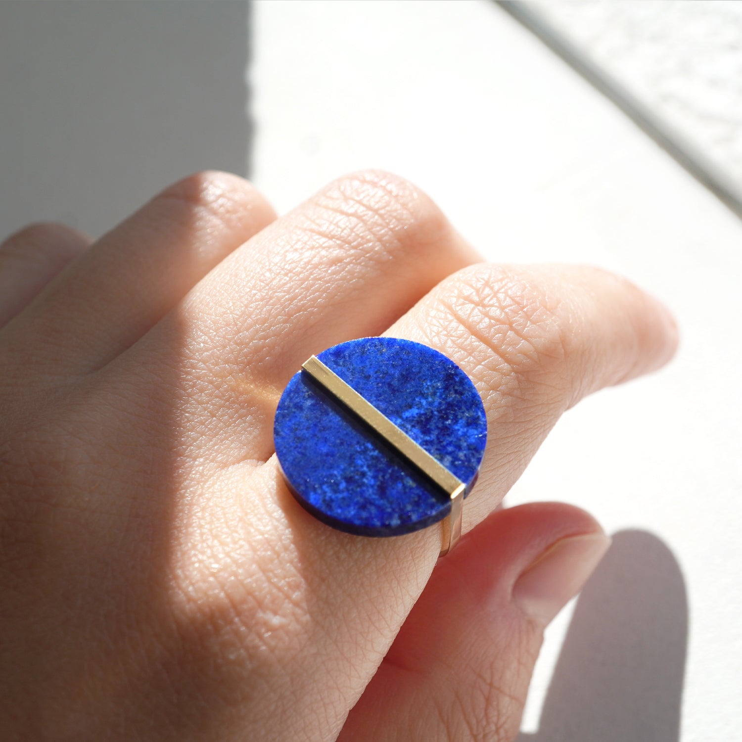 SLICE RING LAPISLAZULI #2556