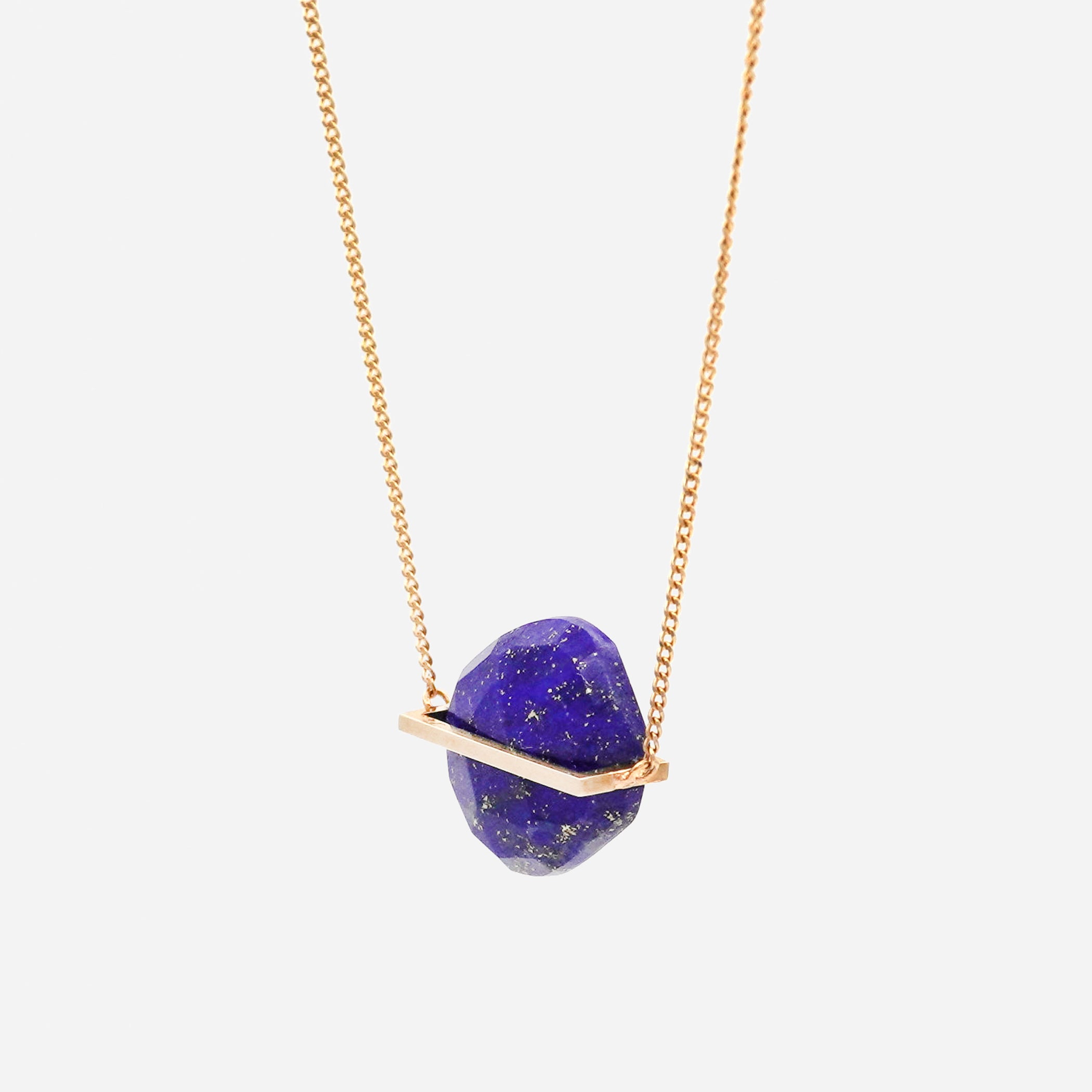 BAND NECKLACE LAPIS LAZULI #1998