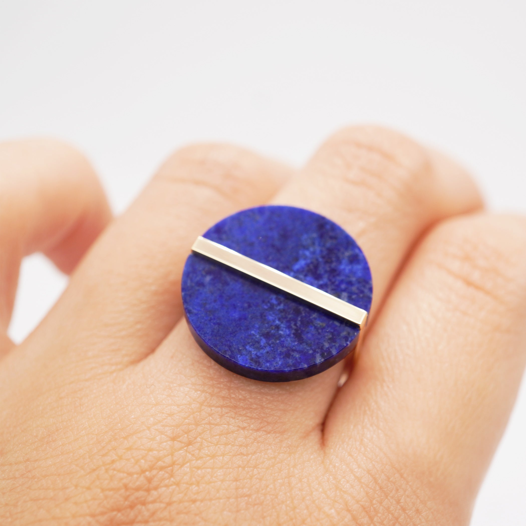 SLICE RING LAPISLAZULI #2556