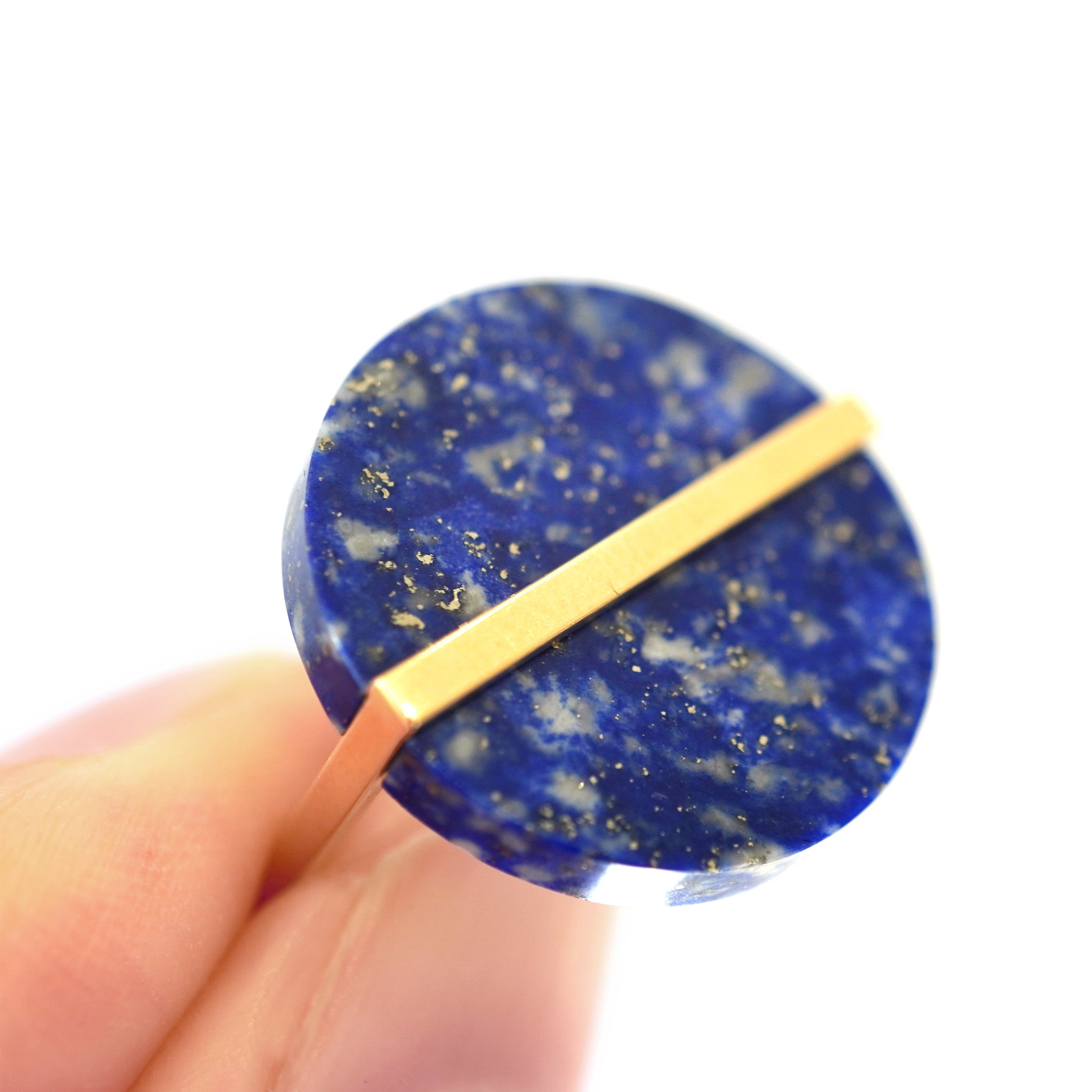 SLICE RING LAPISLAZULI #2490