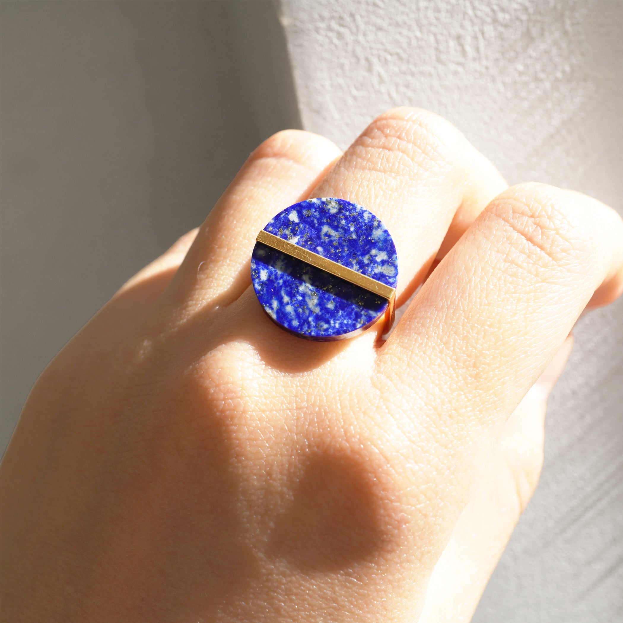 SLICE RING LAPISLAZULI #2490