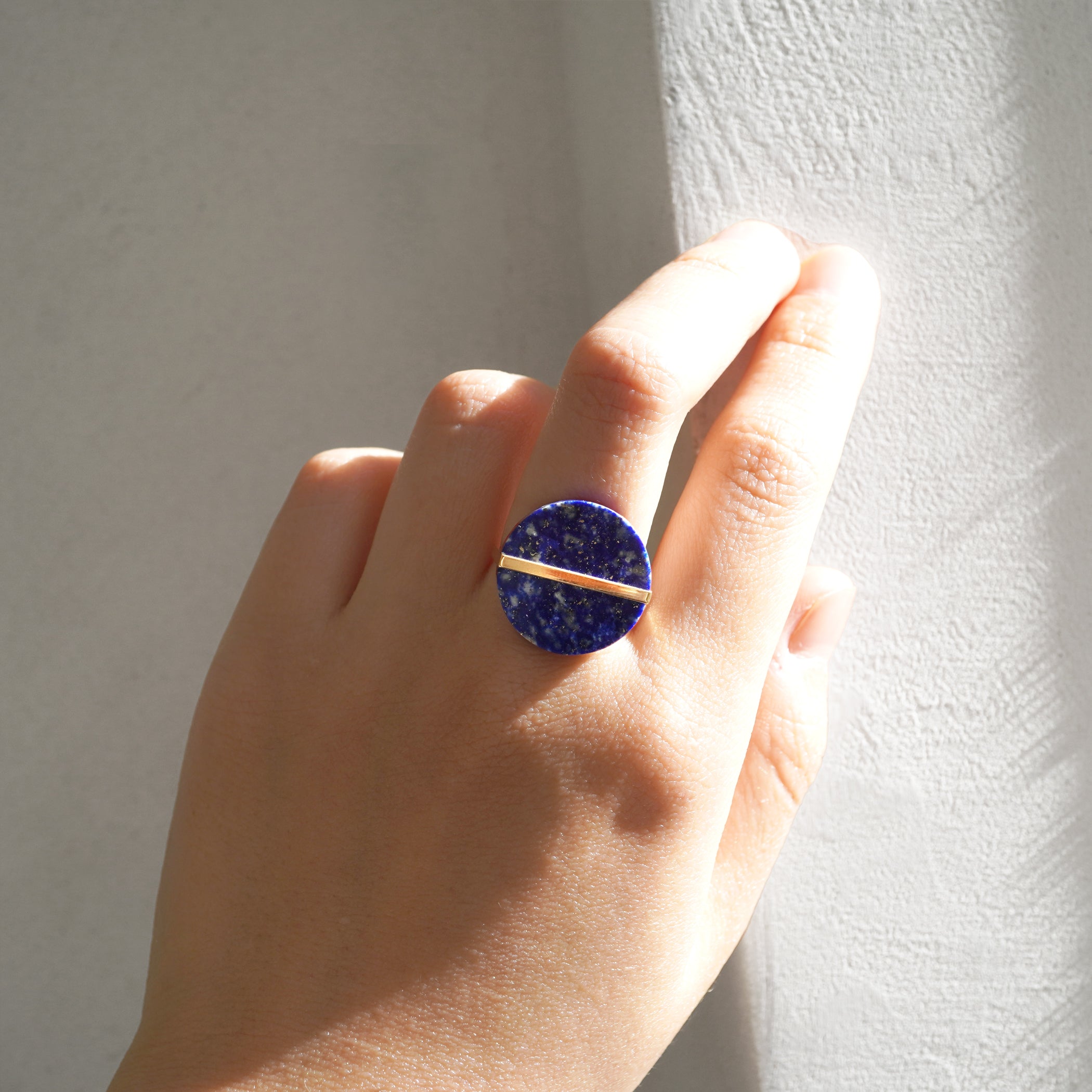 SLICE RING LAPISLAZULI #2490
