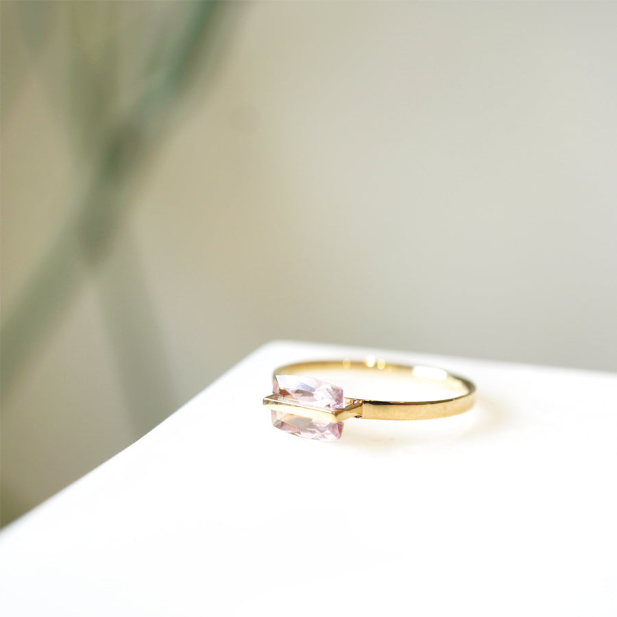 BAND RING MORGANITE #2864